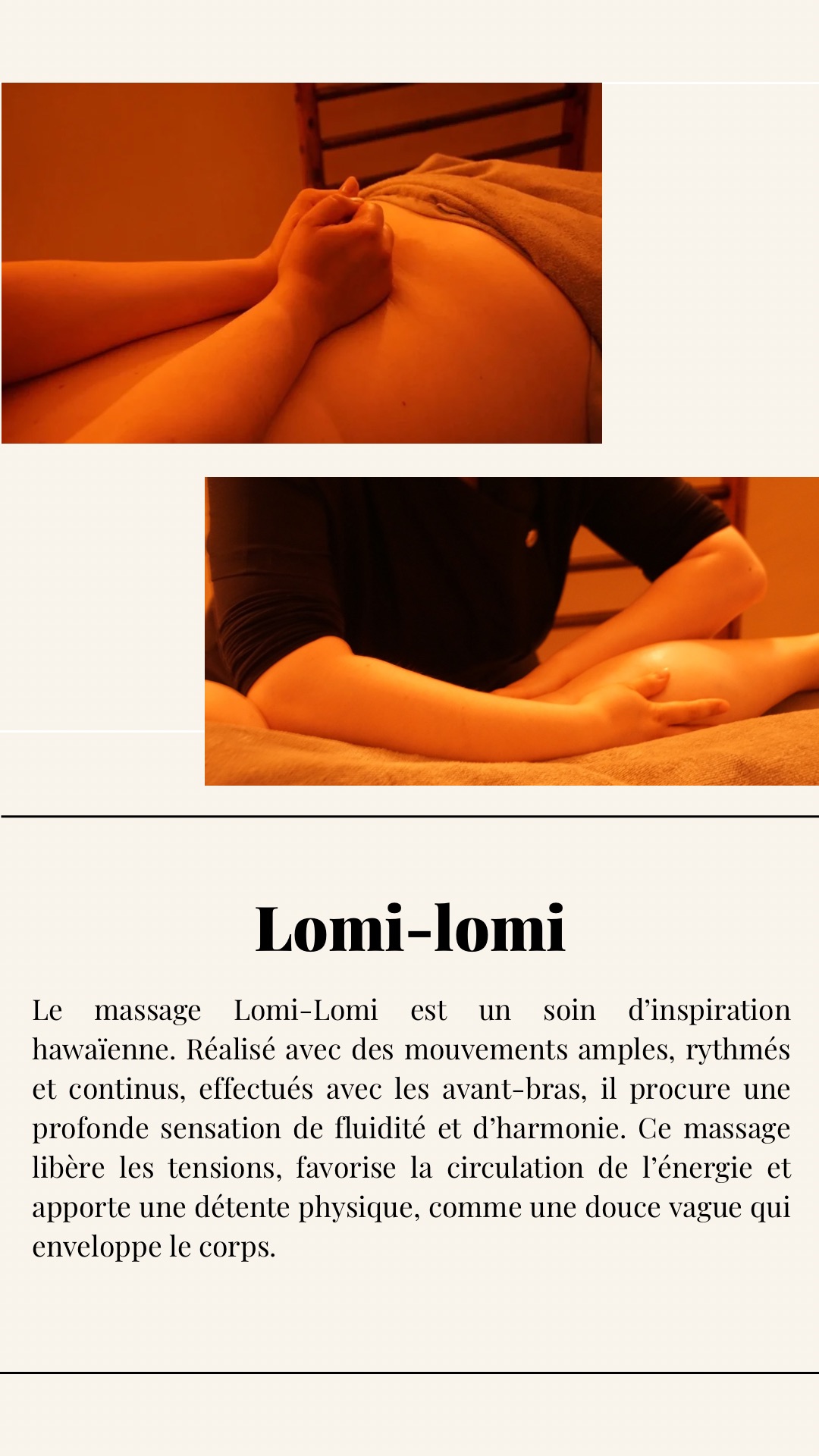 Massage Lomi-Lomi