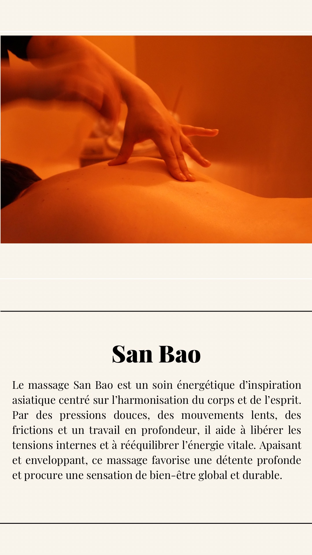 Massage San Bao